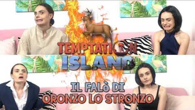 Video 🏝️🦌TEMPTATION ISLAND - ORONZO LO STRONZO🦌🏝️ em Portuguese
