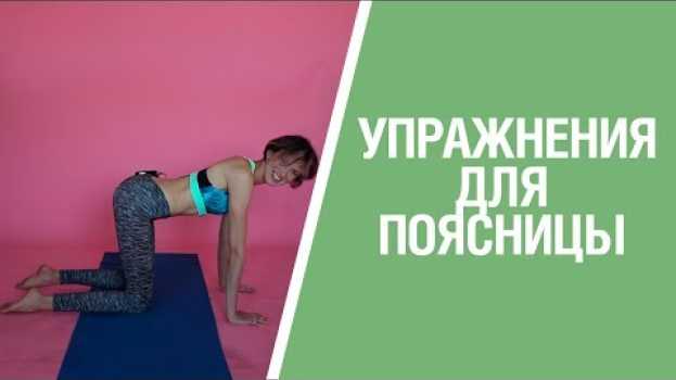 Video Упражнение для спины КОШКА во время беременности и после родов. Поясничный гиперлордоз na Polish