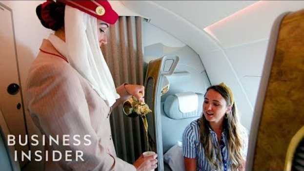 Видео What First, Business, And Economy Classes Are Like On Emirates | Business Insider на русском