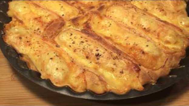 Video Tarte au maroilles pâte levée Monsieur Cuisine Plus - Thermomix su italiano