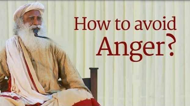 Video How to Control Anger - Sadhguru em Portuguese