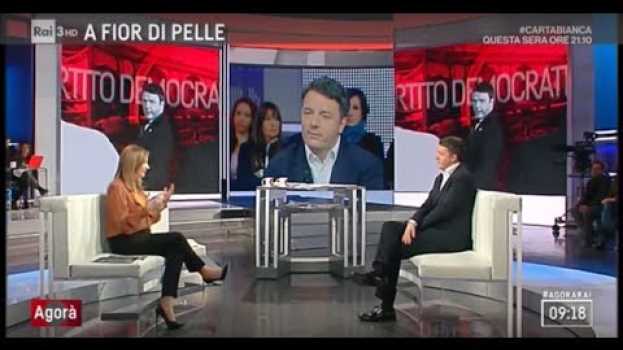 Видео Renzi ad Agorà: ecco come siamo cambiati dopo il 4 Dicembre на русском