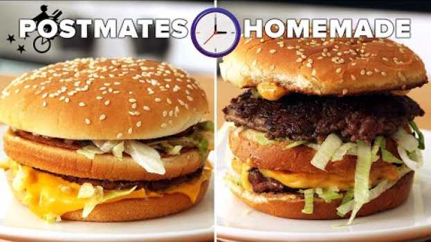 Video Can I Make A Big Mac Faster Than My Postmate Delivers It? • Tasty em Portuguese