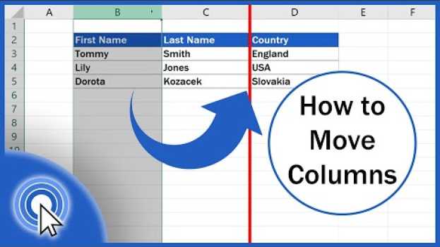 Видео How to Move Columns in Excel (The Easiest Way) на русском