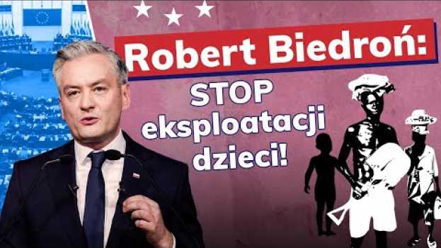 Video Biedroń w PE w obronie dzieci [Napisy PL] na Polish