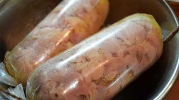 Video Как сделать колбасу. Настоящую, но просто. Новичкам/How to make sausage na Polish