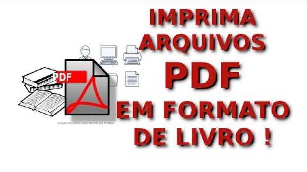 Video Como imprimir PDF em formato de livro! in English