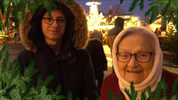 Video Auf dem WEIHNACHTSMARKT mit Enkel Janik na Polish
