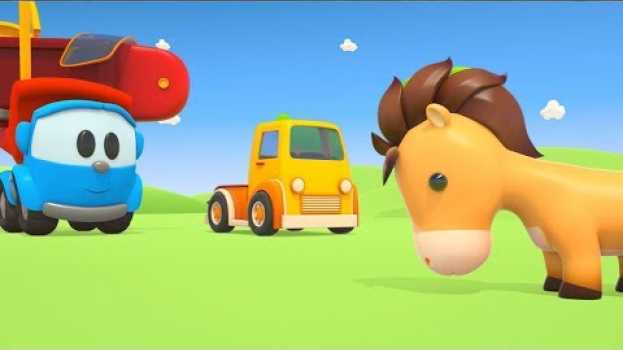Video Leo il Camion Curioso - Il Cavallo | Cartoni per bambini em Portuguese