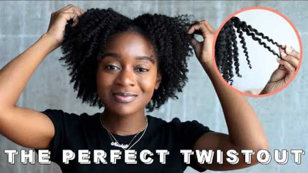 Video Stretched + Defined Twist Out on 4C/4B Hair | My Signature Twist Out w/ Melanin Hair Care en français