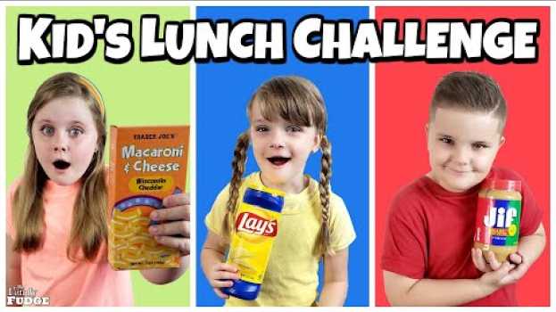 Видео Eating Only Foods that Start with the Letter of Your Name for LUNCH! 🍎 Bunches Of Lunches на русском