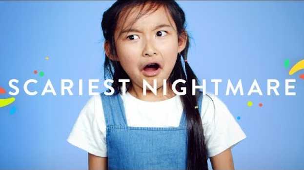 Video 100 Kids Tell Us Their Scariest Nightmare | 100 Kids | HiHo Kids na Polish