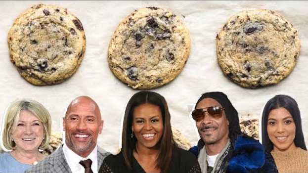 Video Which Celebrity Has The Best Chocolate Chip Cookie Recipe? em Portuguese