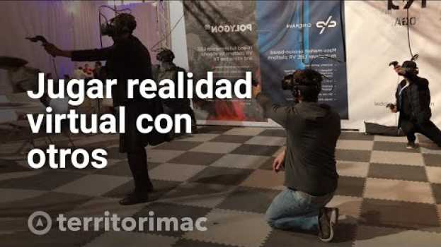 Video Jugar a realidad virtual con otros em Portuguese