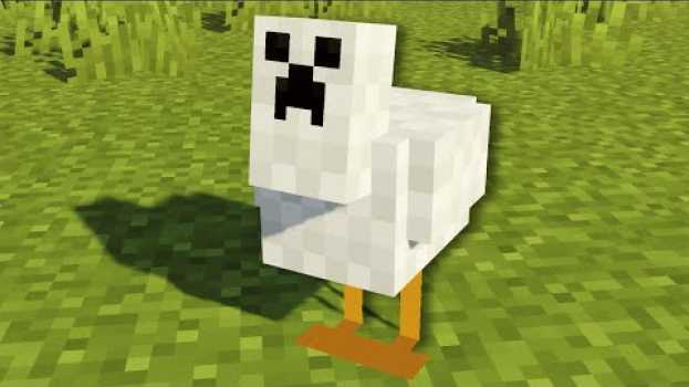 Video I made every mob act like creepers in Minecraft... en Español