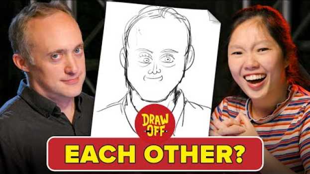 Video Animator Vs. Cartoonist Draw Each Other • Draw-Off en Español