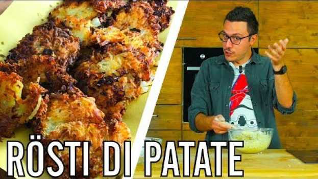 Video Rosti di Patate - Ricetta Svizzera - IO FRIGGO TUTTO - Valerio | Cucina da Uomini in English