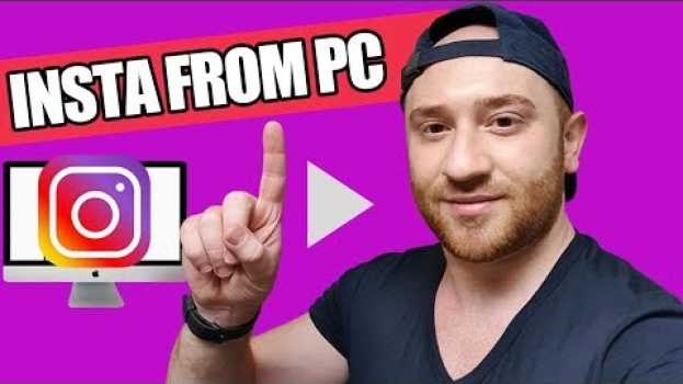 Video ✅ HOW TO POST TO INSTAGRAM FROM PC COMPUTER OR MAC 🔥 (UPLOAD PHOTOS) em Portuguese