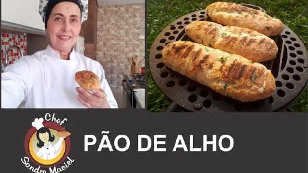 Video PÃO DE ALHO SEM GLÚTEN E SEM LEITE (gluten free garlic bread)! in English