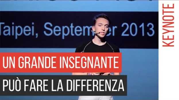 Video Un grande insegnante può fare la differenza en Español