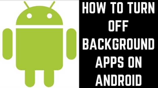 Video How to Turn Off Background Apps on Android na Polish