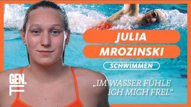 Видео "Ich liebe es, unter Wasser zu brennen" | Die Doku über Schwimmerin Julia Mrozinski | Generation F на русском