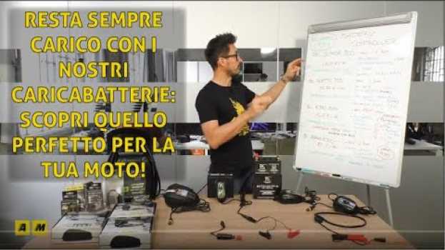 Video Resta sempre carico con i nostri caricabatterie/mantenitori: scopri quello perfetto per la tua moto! em Portuguese