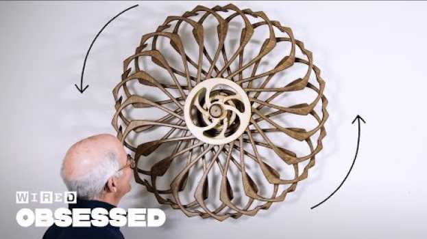 Video How This Guy Builds Mesmerizing Kinetic Sculptures | Obsessed | WIRED en Español