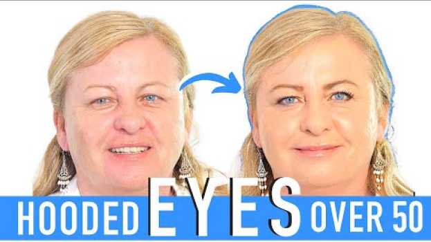 Video Eyeliner Tutorial For Mature Eyes | HOODED EYE Makeup | Fabulous50 ! en Español