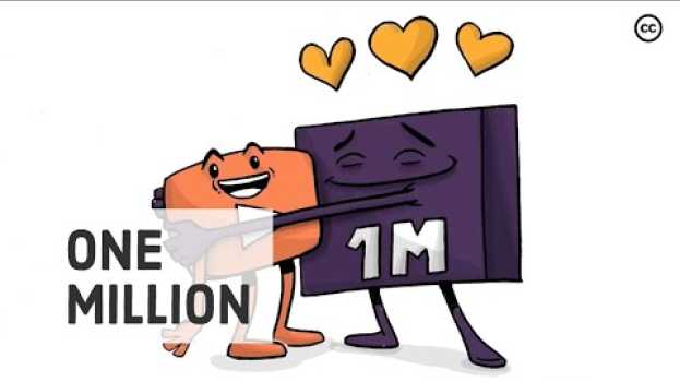 Video 1 Million Subscribers - Thank You!!! su italiano