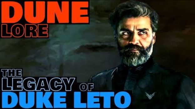 Видео The Legacy of Duke Leto Atreides | Dune Lore на русском
