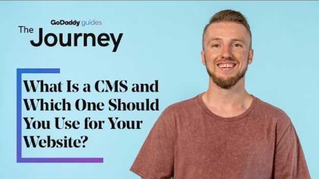 Video WordPress, Drupal, Joomla: Which One Should You Use? | The Journey in English