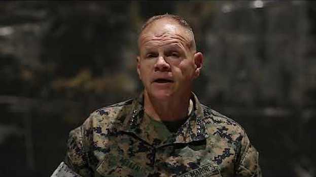 Video A Message from the Commandant of the Marine Corps en français