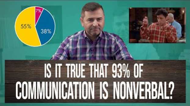 Video Is It True That 93% Of Communication Is Nonverbal? | Peter Szeremi em Portuguese