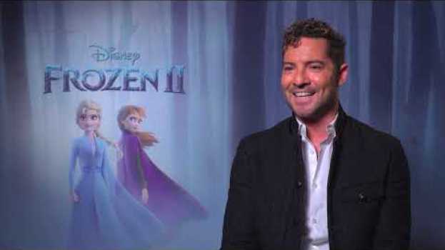 Video Noticia - Bisbal presenta el tema 'Mucho más allá' que saldrá en 'Frozen II' in Deutsch
