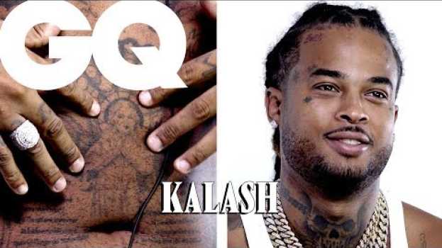 Video Kalash dévoile ses tattoos : Bob Marley, Martinique, Famille... | GQ en français