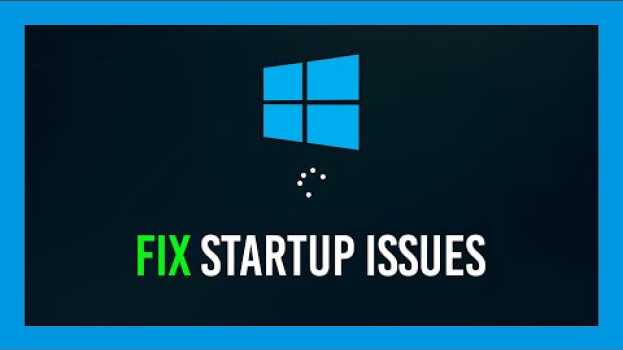 Видео Fix Windows 10 start-up - Blackscreen, Bootloop, Infinite Loading [2023] на русском