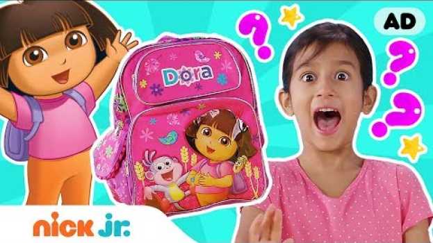Video Ava Shares Book Collection w/ Dora, PAW Patrol, & More | What's in My Backpack? 🎒Ep. 4 | Nick Jr. na Polish