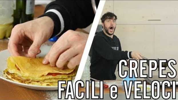 Video Come fare le crepes con la bottiglia - CUCINA PER PIGRI - Guglielmo Scilla | Cucina da Uomini in English