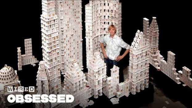 Video How This Guy Stacks Playing Cards Impossibly High | Obsessed | WIRED en Español