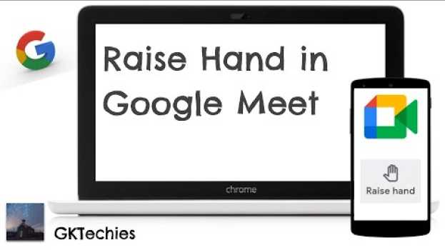 Video Raise Hand in Google Meet in Deutsch