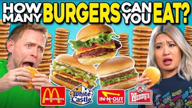 Video How Many Burgers Can You Eat? | People Vs. Food en français