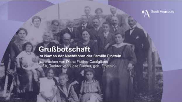 Video Grußwort der Nachfahren der Familie Einstein na Polish