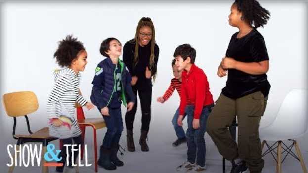 Video Kids Show & Tell Their Babysitter | Show and Tell | HiHo Kids in English
