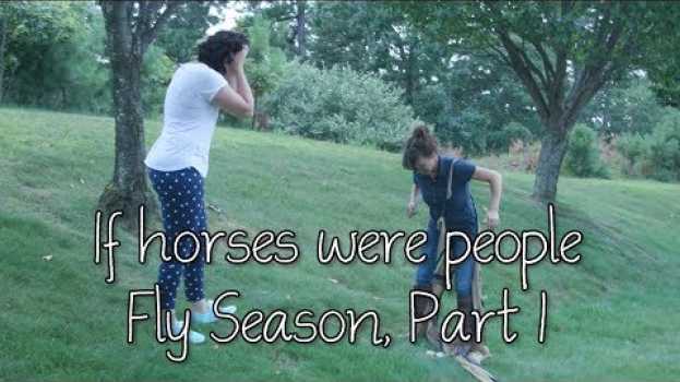 Video If horses were people - Fly season, Part 1 en français