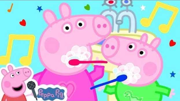 Video Wash Your Face and Hands Song - Peppa Pig My First Album | Peppa Pig Songs | Baby Songs em Portuguese