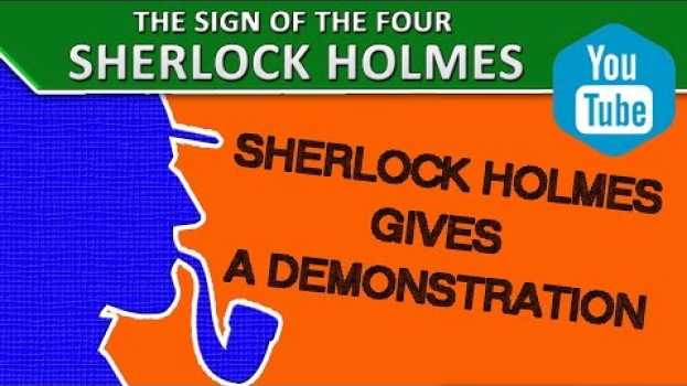 Video 6 Sherlock Holmes Gives a Demonstration | "The Sign of the Four" by A. Conan Doyle [Sherlock Holmes] su italiano
