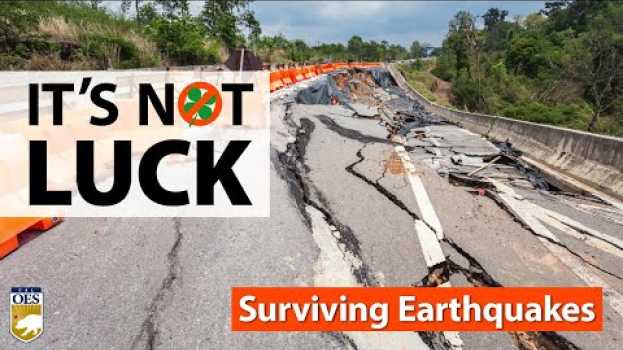 Video WHEN IT COMES TO SURVIVING EARTHQUAKES, IT'S NOT ABOUT LUCK em Portuguese