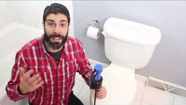 Video How to Fix a Running Toilet with Fluidmaster 400H Fill Valve from Home Repair Tutor na Polish