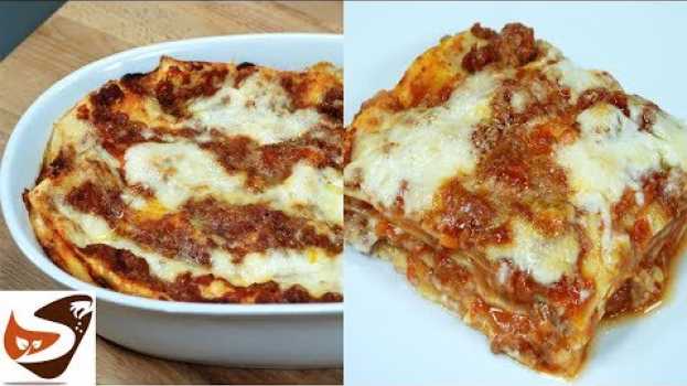 Video Lasagne al forno alla bolognese -  Pasta al forno buonissima! - Primi piatti in English